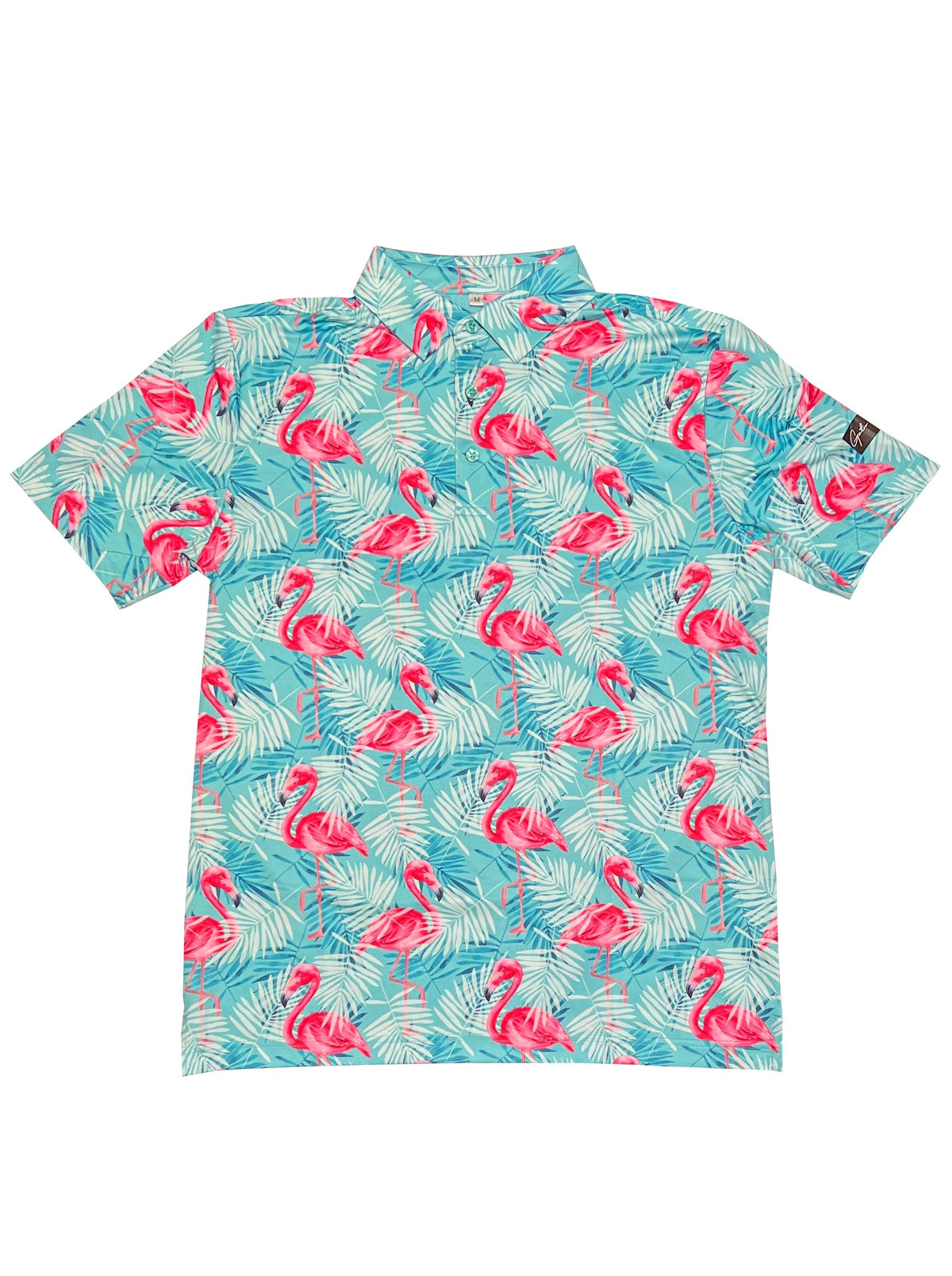 The Flamingo Fever Men's Polos Gator Golf Brand 